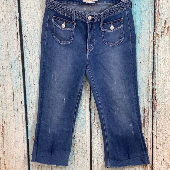TULAROSA LN Indigo Penelope Braided Waist Jeans - Picture 9 of 15